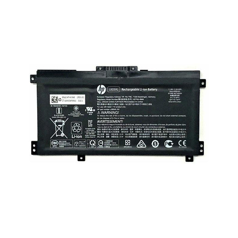 Batería original para portátil HP L09049-541 11.55V 4500mAh