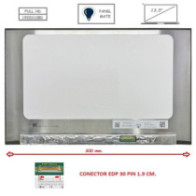 Pantalla compatible para portátil LED 13.3\ SLIM 30 Pines FULL HD Sin Brackets y Sin Reborde Mate"
