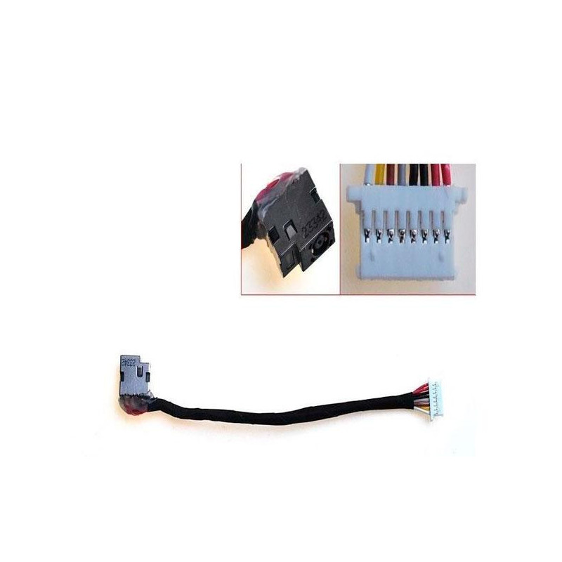 Dc-Jack compatible para portatil HP HP-Compaq ProBook 440 G3 / PJ-hp440g3