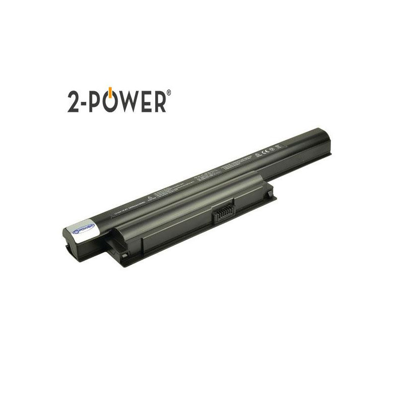 Batería compatible para portátil SONY Vaio VPCE1Z1E 10.8V 5200mAh 2-POWER
