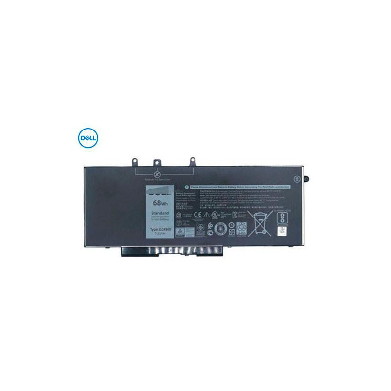 Batería compatible para portátil DELL Latitude 5480/5580 7.6 8200MAH 62Wh GJKNX