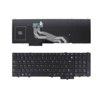 Teclado compatible para portátil DELL Latitude E5540 / Negro / US