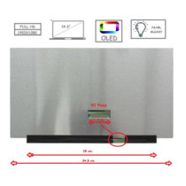 Pantalla para portátil OLED 15.6\ Slim 30 Pines Full HD Sin Brackets / Brillo"