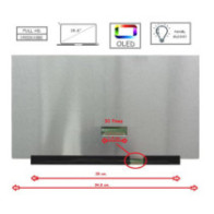 Pantalla para portátil OLED 15.6\ Slim 30 Pines Full HD Sin Brackets / Brillo"