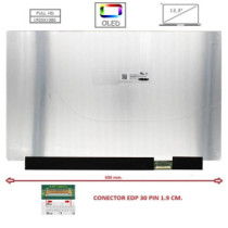 Pantalla compatible para portátil OLED 13.3\ SLIM 30 Pines FULL HD Sin Brackets"