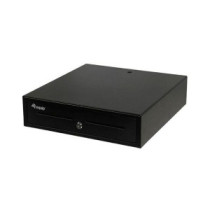Cajon portamonedas Equip / 42cm / Apertura Automatica o Manual / Compartimentos para Billetes 4 - Monedas 8 / Negro / 351010