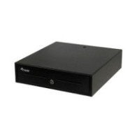 Cajon portamonedas Equip / 42cm / Apertura Automatica o Manual / Compartimentos para Billetes 4 - Monedas 8 / Negro / 351010
