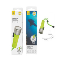 Linterna Buceo NR9343 LED 1W  / IPX6 / Resistente al agua / Bateria 4*AA / Amarilla / 2903439