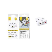 Adaptador Video Rca a Hdmi / NB1430 / Blanco / One +
