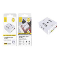 Adaptador Video Hdmi a Rca Av / 3xRca Hembra / 720p-1080p / Alimentacion Usb 5v 1a / NB1433 / ONE+