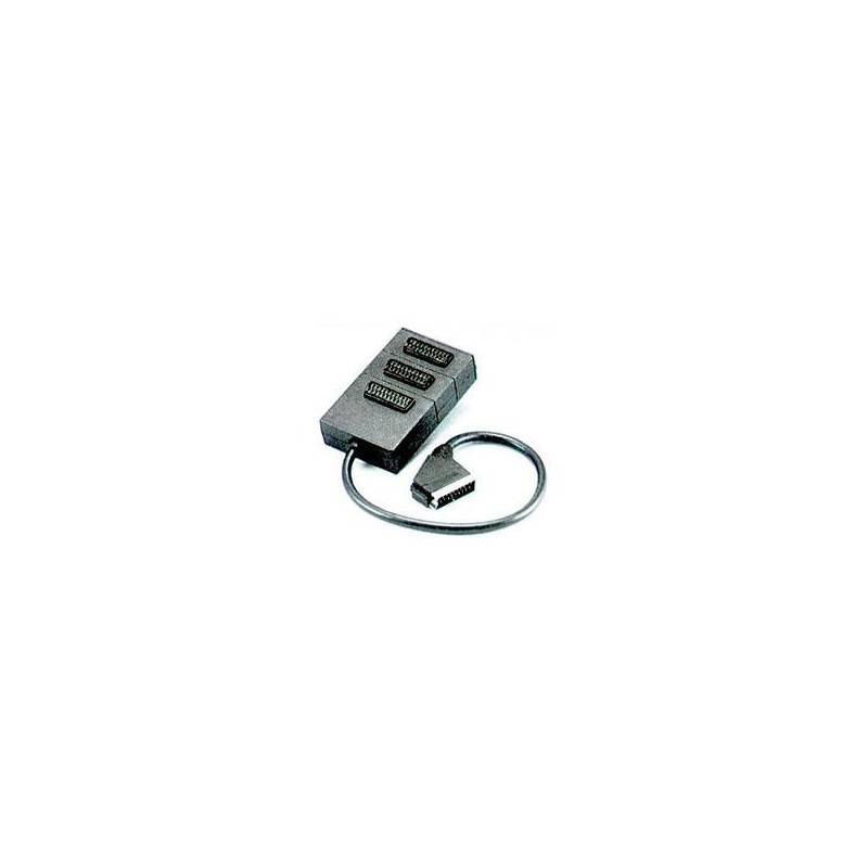 Adaptador Video Euroconector a 3 x Euroconector