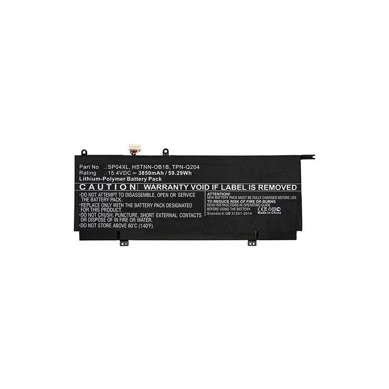 Batería compatible para portátil HP SP04XL 15.4V 3850 mAh