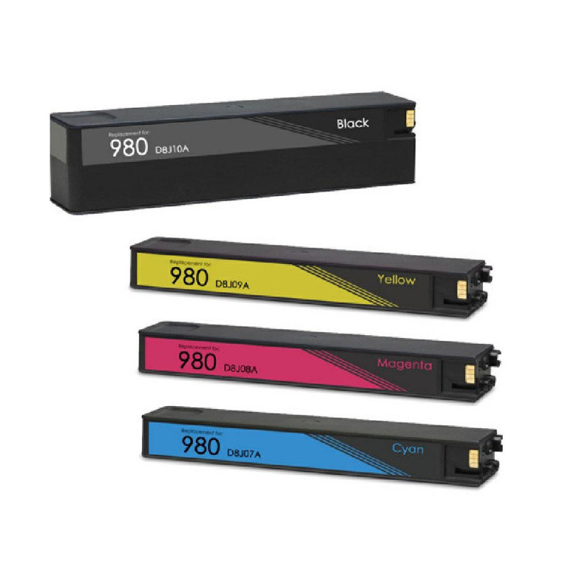 Tinta genérica para HP N980 XL Negro D8J10A