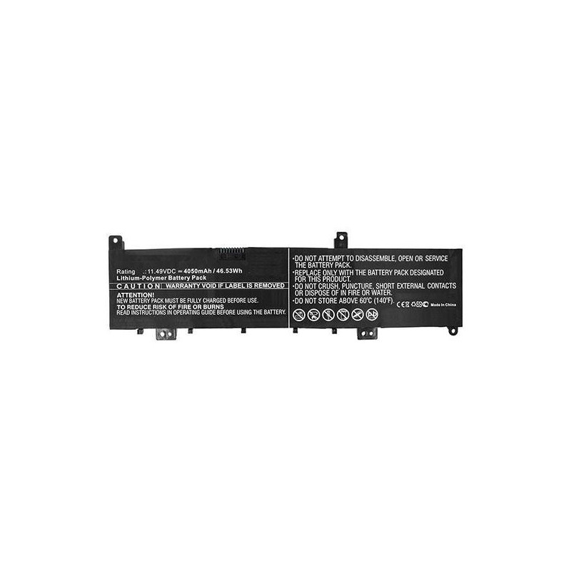 Batería compatible para portátil ASUS N580 / 11.49V / 4050 mAh