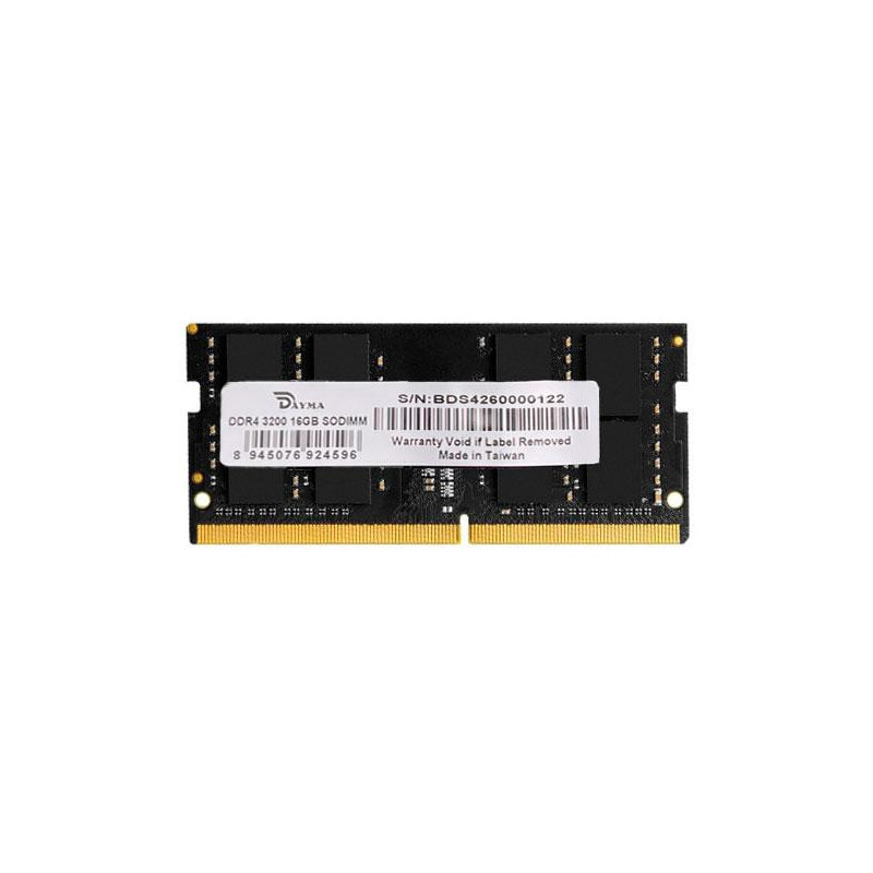 Memoria Ram Dayma SODIMM DDR4 16Gb 3200mhz / Non-ecc / Chips Samsung / DM0004