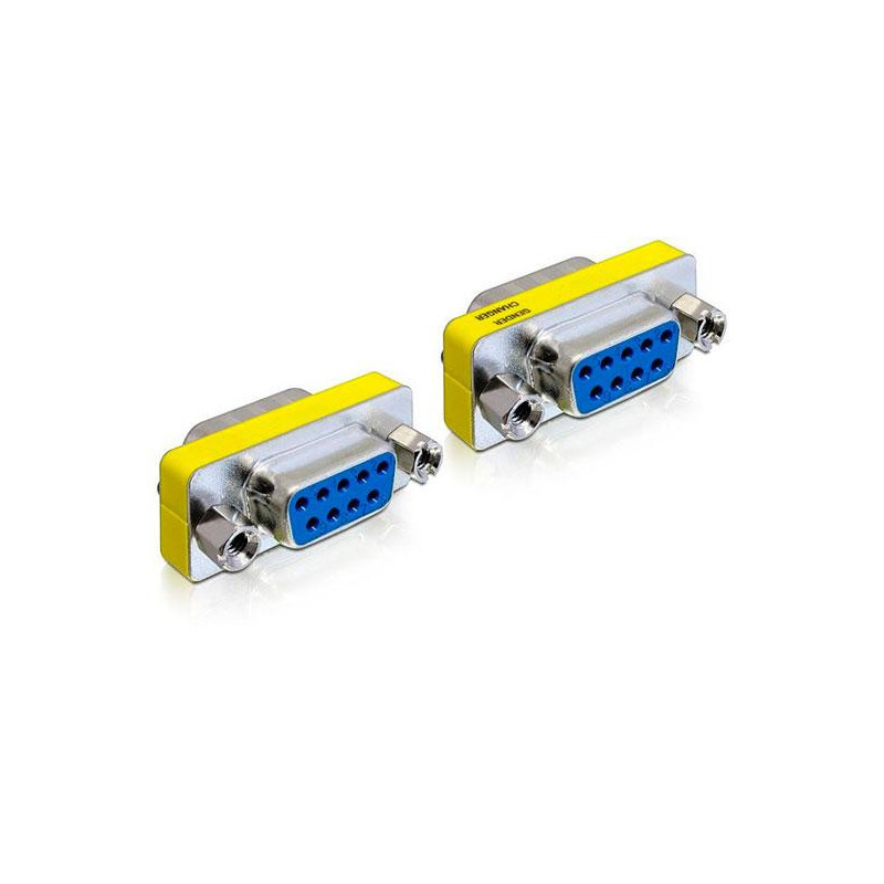 Adaptador Sub-D 9 pines hembra a Sub-D 9 pines hembra / Nedis