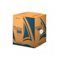 Bobina 305 metros interior Cat.6 UTP Rigido / Gris / Phasak PHR 6302