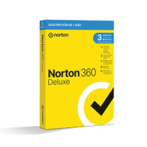 Antivirus Norton 360 Deluxe 25Gb / 1 Usuario / 3 Dispositivos / 1 Año / Box / 21436048