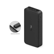 Powerbank Xiaomi Redmi 20000 Mah / 2x Usb / 18W Fast Charge / Negro / VXN4304GL