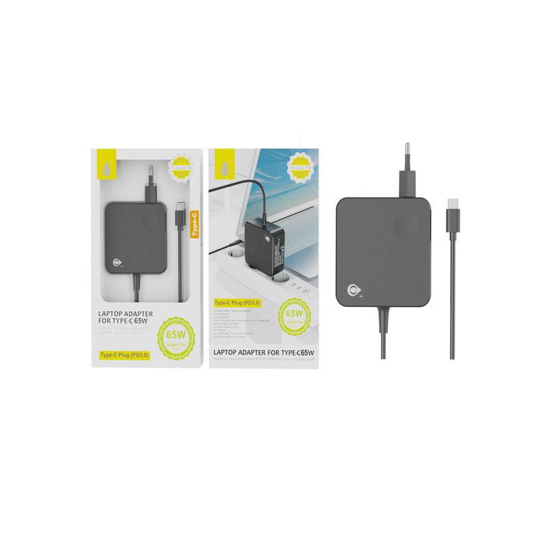 Cargador para portátil universal automático 65W Type-C / NA0379 / One+