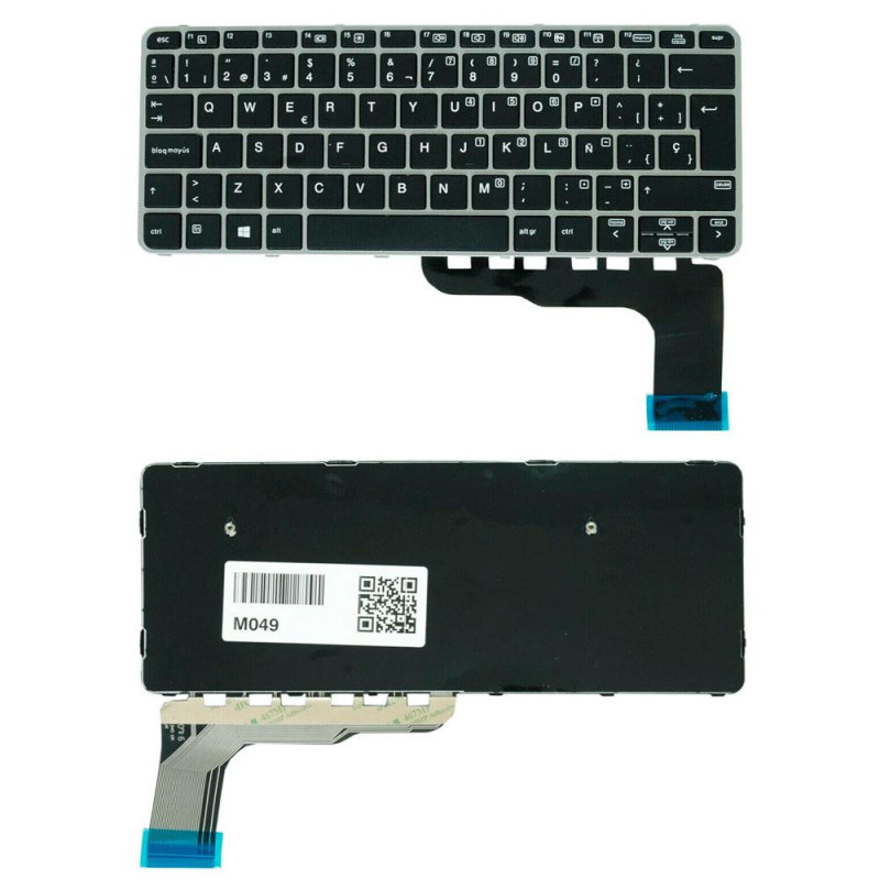 Teclado compatible para portátil HP Elitebook 820 G3 / 820 G4 / 725 G3 / 725 G4 / 826639-071