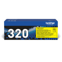 Tóner original brother tn320y amarillo 1.500 páginas
