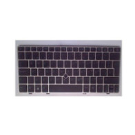 Teclado compatible para portátil HP Elitebook 2560p / 2570p / Sin marco / Negro  651390-071