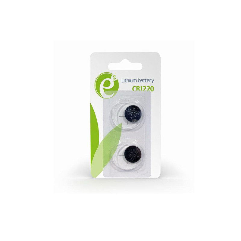 Pila litio CR1220 3v Energenie ( 2 pcs) / EG-BA-CR1220-01