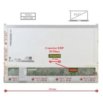 Pantalla para portátil LED 14.1\ 30 Pines 1280X800 Sin Brackets"