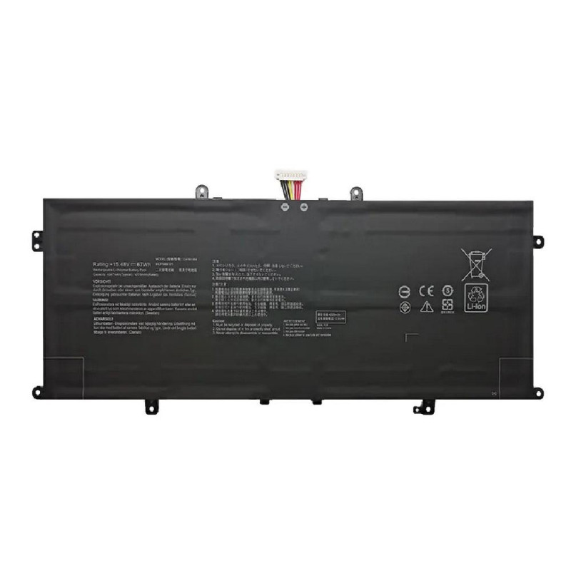 Batería compatible para portátil ASUS C41N1904 15.4V 3570 mAh