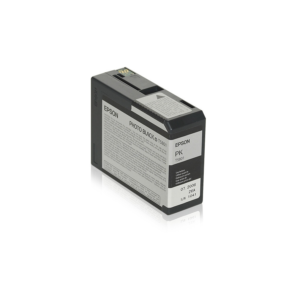 Tinta original epson t580100 negro photo c13t580100 80ml