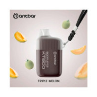 Vaper desechable Antbar KT800 Triple Melon / 20mg / 800 Caladas / Colgante Incluido