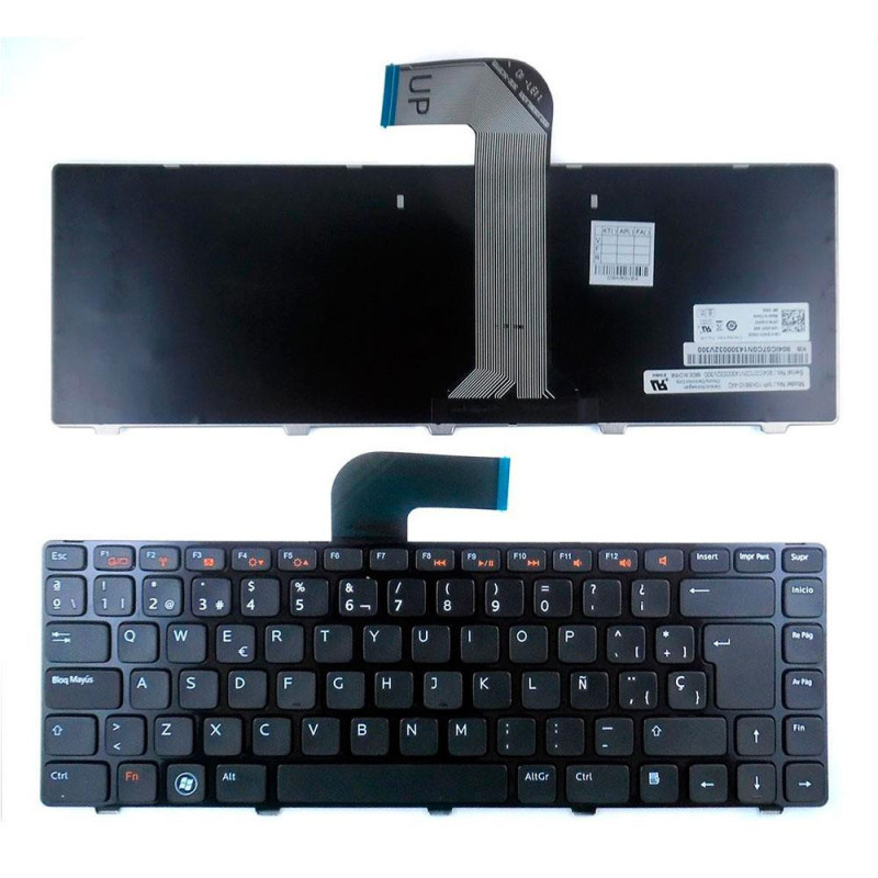 Teclado compatible para portátil DELL Inspiron 5520, 7520 Series / X38K3