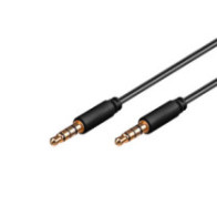 Cable audio estereo Jack 3.5 M/M  3m / 4 pines / Delock 83437