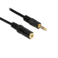 Cable prolongador Jack 3.5 M/H  3m / 4 pines / Delock 84668