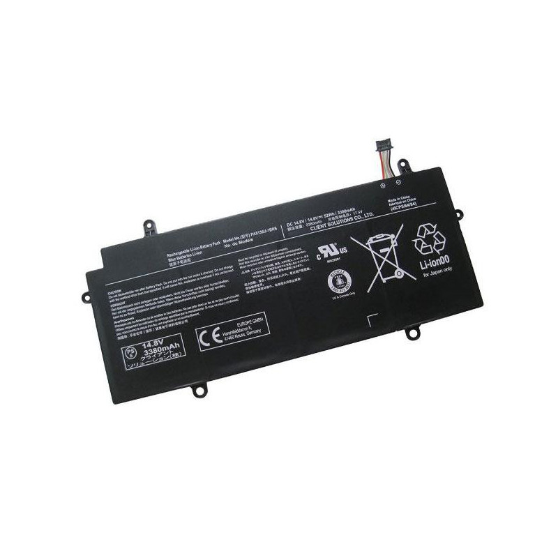 Batería compatible para portátil TOSHIBA PA5136U-1BRS 14.8v 3380 mAh 7 cables