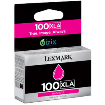 Tinta original lexmark n100xl magenta 13ml