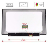 Pantalla para portátil LED 14\ Slim 30 Pines Full HD Sin Brackets Gamut 72%"
