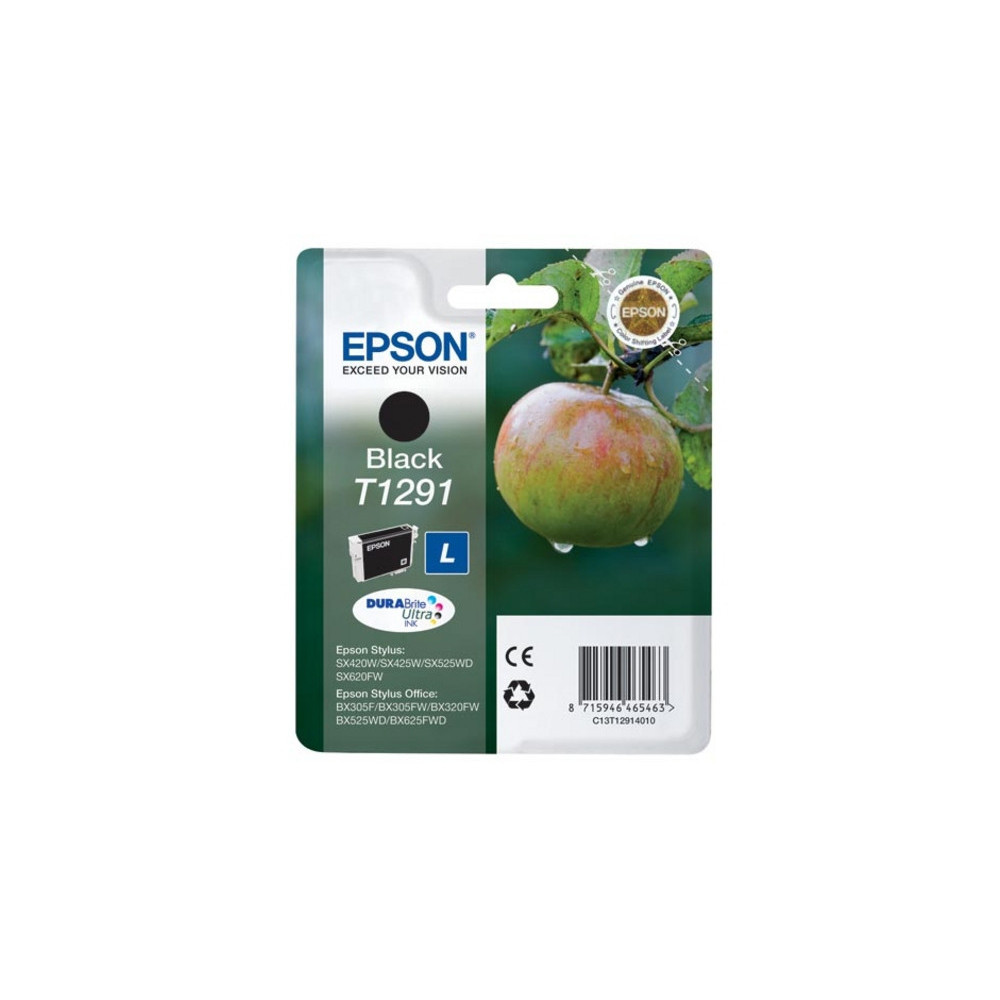 Tinta original epson t1291 negro c13t12914011 11.2ml