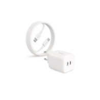 Cargador genérico para portátil Apple 65W + Cable 2M / 2xType-C / CAA0023A