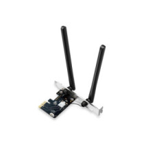Tarjeta de red PCI-E Wifi 6 / AX5400 Triple Banda / Bluetooth 5.2 / 2 Antenas / Mercusys / MA86XE