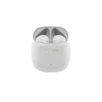 Auricular inalámbrico Guess Classic / TWS / Bt 5.3 / Control por voz / 300 mAh / Blanco / GUTWSJ14ESGH