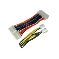 Cable prolongador de Alimentacion ATX 15cm + cable p4 hembra (4+4 pines macho) 10.19.1301