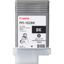 Tinta original canon pfi 102bk negro 130ml