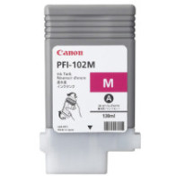 Tinta original canon pfi 102m magenta 130ml