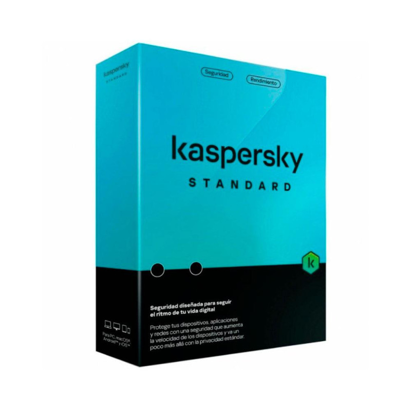 Antivirus Kaspersky Standard / 1 Dispositivos / 1 Año / CAJA / KL1041S5AFS-MINI-ES