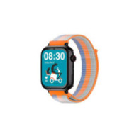 Smartwatch SaveFamily Plus llamada y GPS / 1.85\ / 680 mAh / NanoSIM / Tela / Negro/Acid Orange"