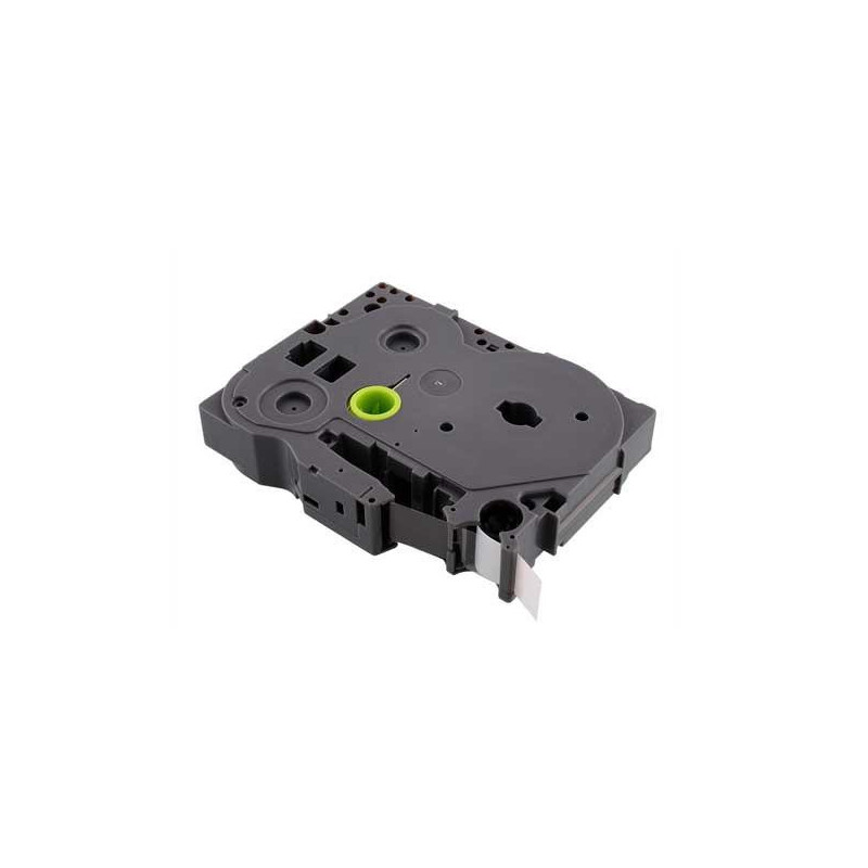 Cinta genérica para BROTHER TZE-751 Negro / Verde 24mm. x 8m.
