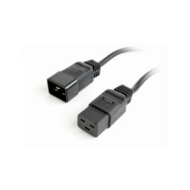 Cable prolongador alimentacion C19 a C20 M/H 1.5m schuko / Cablexpert PC-189-C19