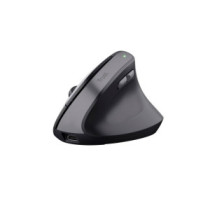 Raton óptico inalambrico Trust TM-270 / Ergonomico / 2400 dpi / Type-C / 6 Botones / Negro / 25371